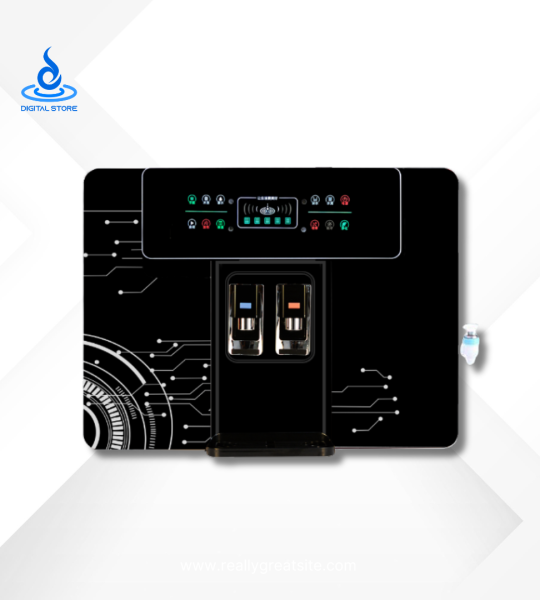 Crystal 5 Stages 75 GPD Hot, Cold, Normal RO Water Purifier (Black)