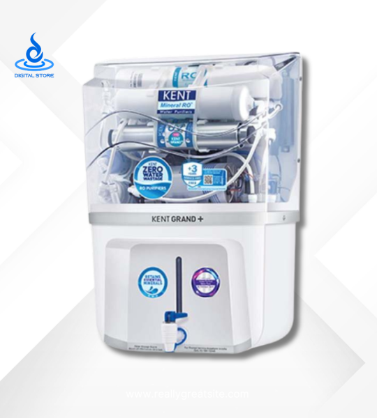 Kent Grand Plus 8 Stages 100 GPD RO Water Purifier (White)