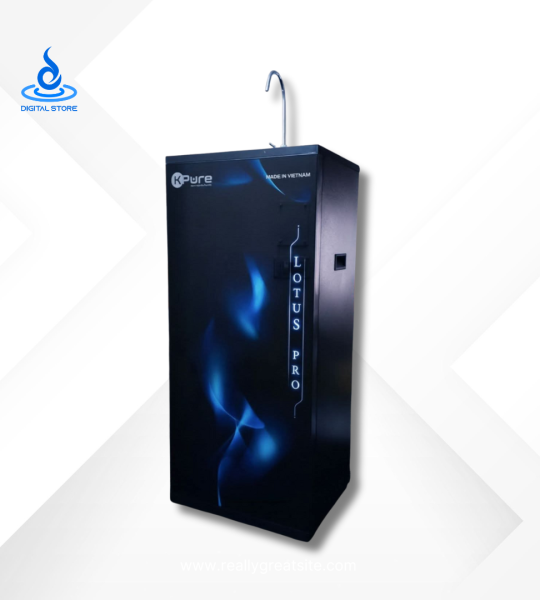 KPure Lotus Pro 7 Stages 100 GPD RO Water Purifier (Cabinet) Vietnam - Black