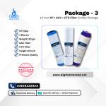 Combo Package 3 - 10" PP (120gm) + GAC + CTO Filter