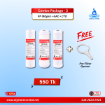 Combo Package 3 - 10" PP (90gm) + GAC + CTO Filter